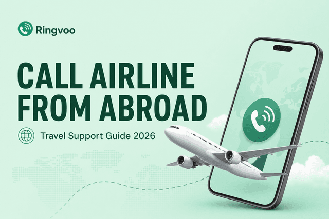 call airline from abroad — Ringvoo blog cover